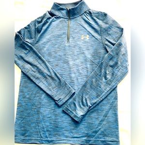 Under Armour Men’s 3/4 zip pullover blue color